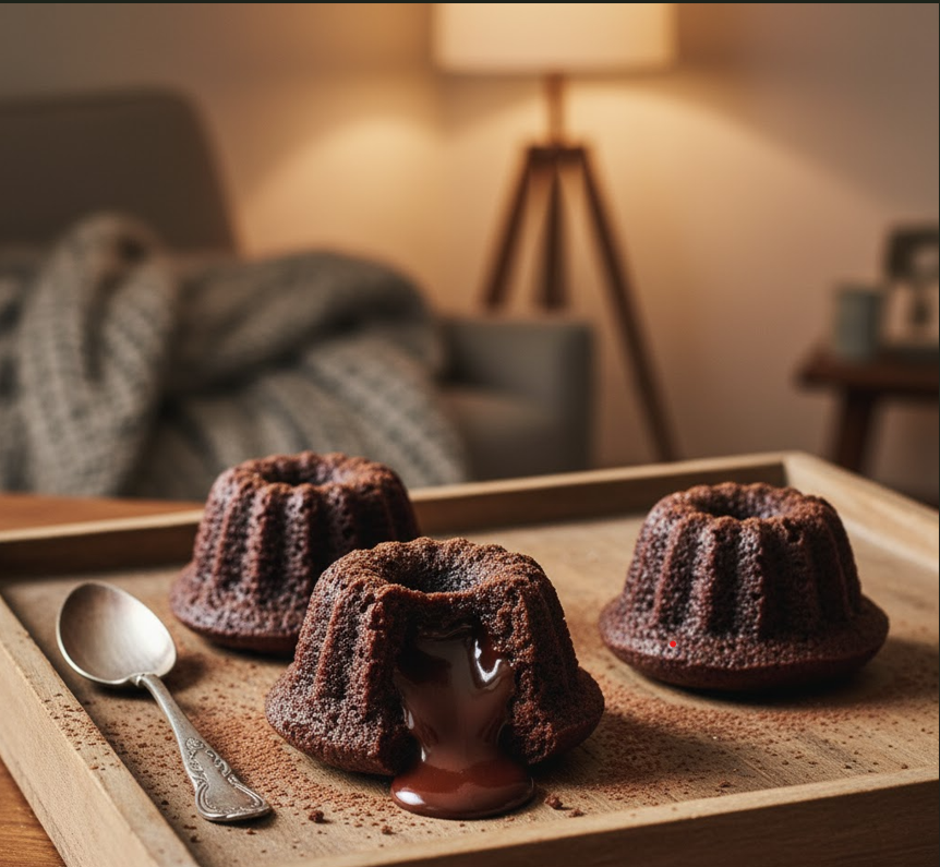 Velvet Chocolate Lava Bites