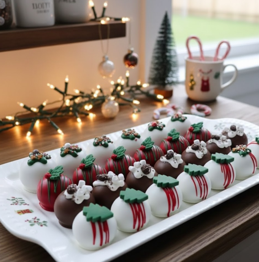 Christmas Chocolate Truffles