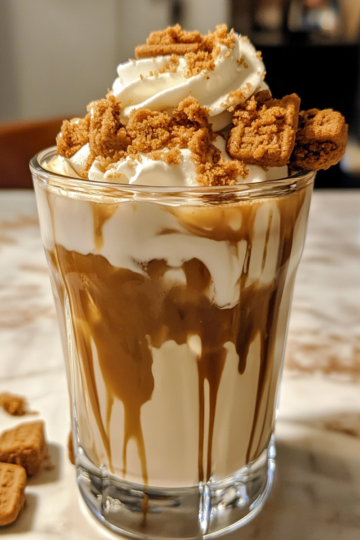 Creamy Biscoff Iced Coffee