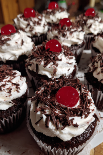 Black Forest Cupcakes