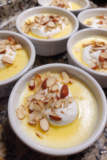 Almond Custard Cups