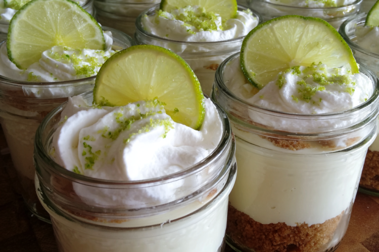 Key Lime Pie Jars