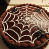 Spiderweb Chocolate Cake 🕸️🍫