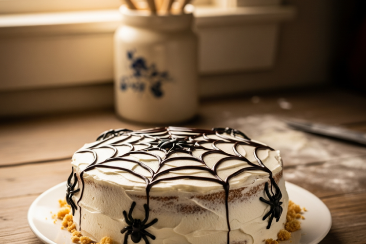 👻 White Nightmare Cake