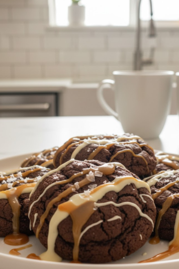 Chocolate Cake Mix Cookies 🍪