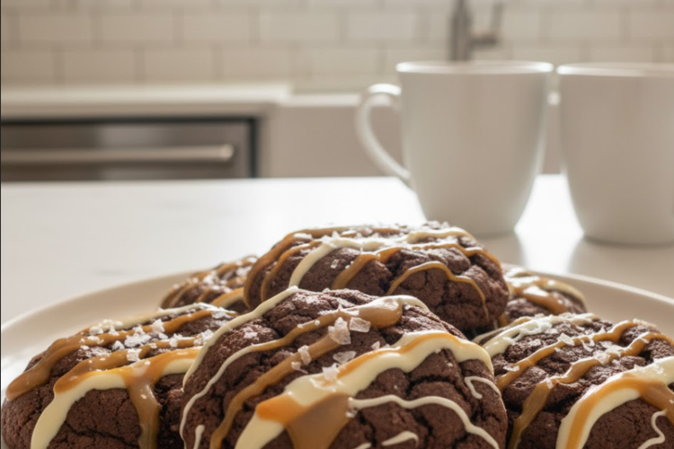 Chocolate Cake Mix Cookies 🍪