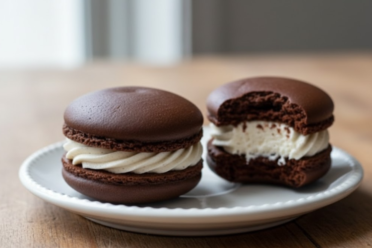 German Chocolate Whoopie Pies