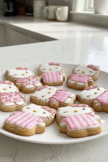 Hello Kitty Pink Sugar Cookies 💗🎀
