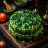 Toxic Swamp Matcha Cake