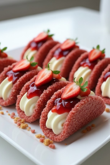 Strawberry Cookie Boats – Sweet, Fun & Fruity Dessert Treats 🍓