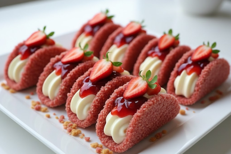 Strawberry Cookie Boats – Sweet, Fun & Fruity Dessert Treats 🍓