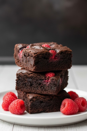 Raspberry Brownies – Rich, Fudgy & Chocolate-Loaded