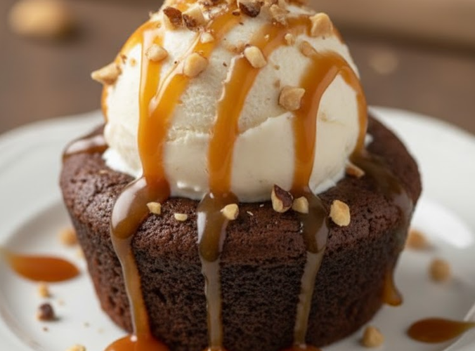 Cupcake Hot Fudge Brownie Sundae – Ultimate Layered Chocolate Dessert