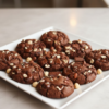 Dark Sweet & Decorative Praline Cookies