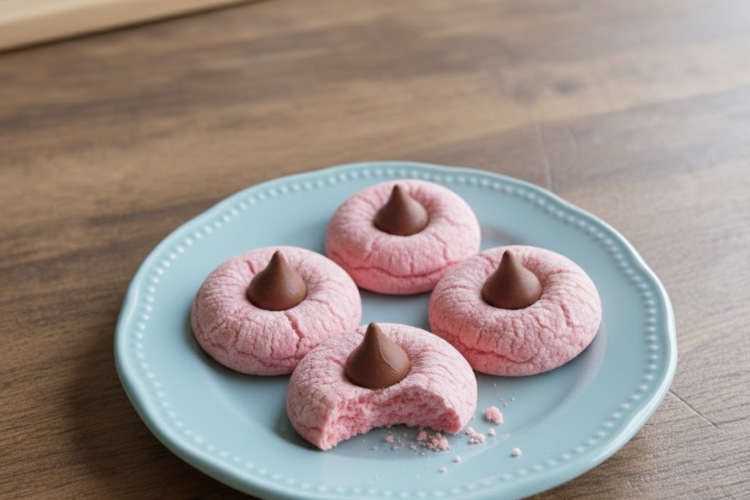 strawberry kiss cookies Recipe