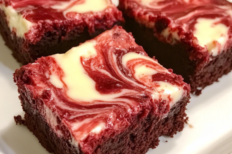 Best Raspberry Cream Cheese Brownies
