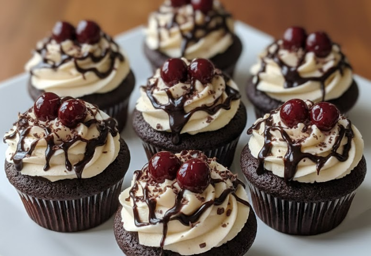 Black Forest Cupcakes