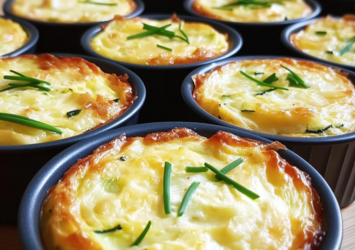 Mini Cheesy Egg Muffins