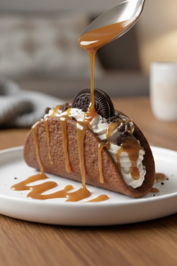 Cookies and Cream Dessert Tacos – Easy No-Bake Oreo Treat