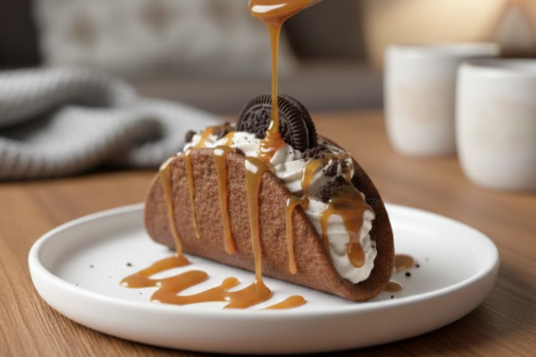 Cookies and Cream Dessert Tacos – Easy No-Bake Oreo Treat