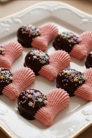 Valentine’s Heart Butter Cookies