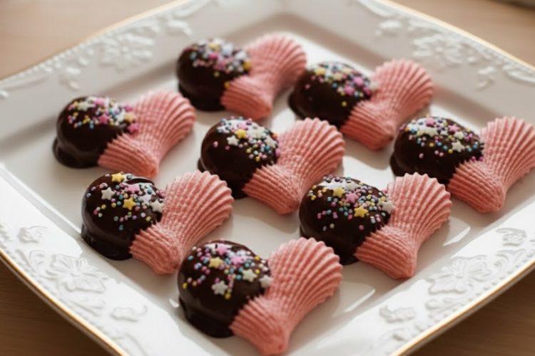 Valentine’s Heart Butter Cookies